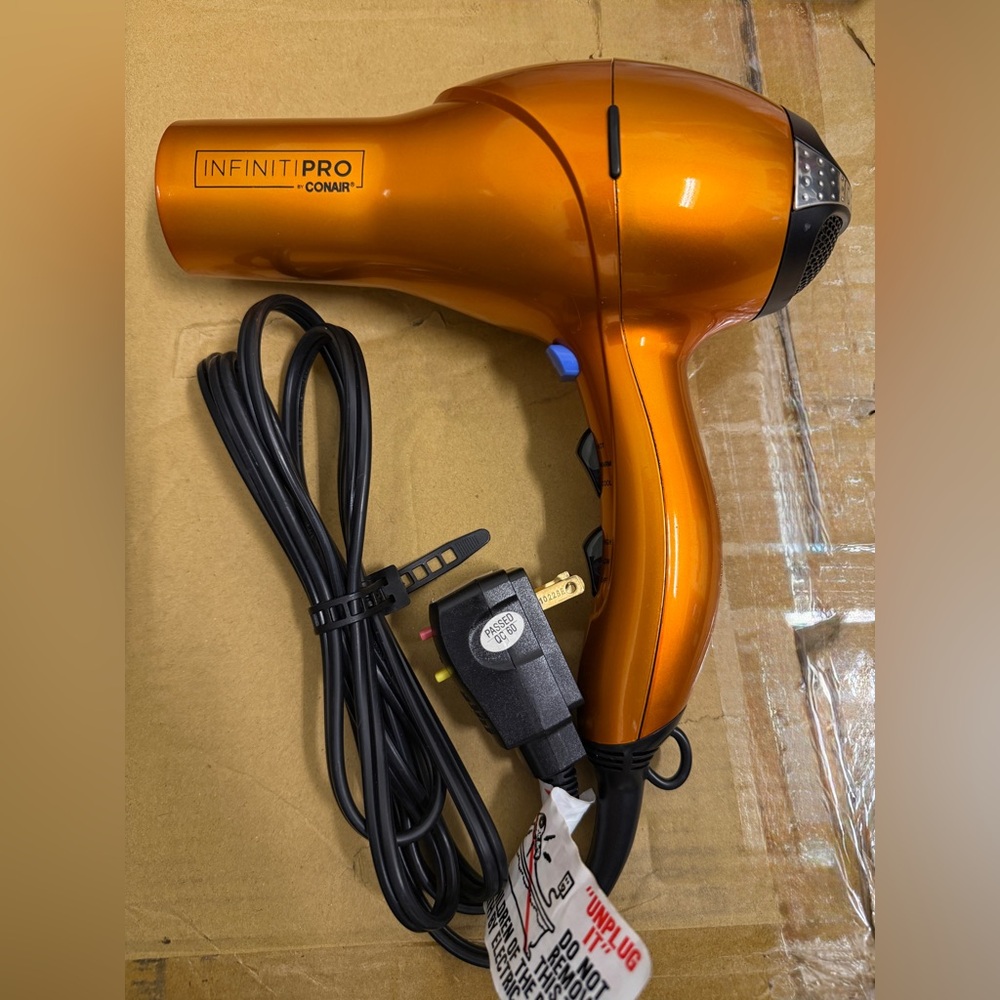 INFINITIPRO BY CONAIR Orange Hair Dryer